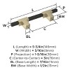 Amerock Urbanite Cabinet or Drawer Pulls - 2 of 3