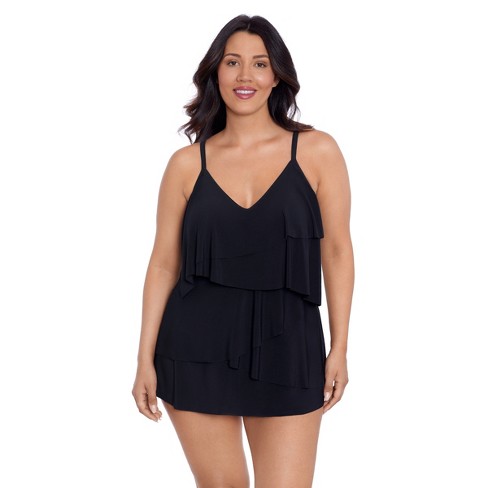 Coppercontrol By Coppersuit - Women's Tummy Control Convertible Swim Dress  : Target