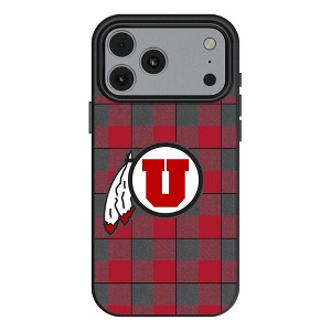NCAA Big 12 Universities Plaid MagSafe Compatible Cell Phone Case for Apple iPhone 17 Series - 1 of 4