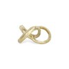 Cheung's Kompo Modern Gold Abstract Infinite Knot Décor - 3 of 4
