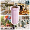 happimess Fleur 25-Gallon Traditional Classic Disposable Corrugated Cardboard Event Trash Can and Recycling Bin - 2 of 4