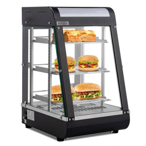 Winado 15 in. 3-Tier 1000W 110V Hot Food Warmer Display Case Countertop - 1 of 4