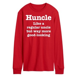 Men's - Instant Message - Huncle Long Sleeve Graphic T-Shirt - 1 of 4