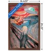 Trends International Masters Redux - The Scream UFO Framed Wall Poster Prints - 3 of 4