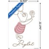 Trends International Disney Simple Moments Line Art - Piglet Unframed Wall Poster Prints - 3 of 4