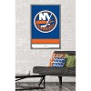 Trends International NHL New York Islanders - Logo 21 Framed Wall Poster Prints - 2 of 4