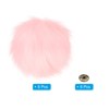 Unique Bargains Fluffy Soft Elastic Faux Fur Pom Poms for Hats DIY Scarves 6 Pcs - 3 of 4