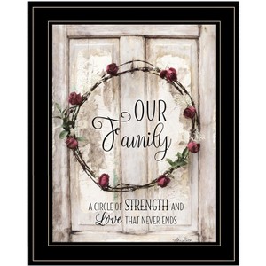 "Our Family" by Lori Deiter, Ready to Hang Framed Print, Black Frame - 1 of 1