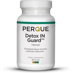 PERQUE Detox IN Guard™ – Neuro-Immune Lipotropic Detoxifier with Vitamins, Minerals & Amino Acids – 180 Tabsules - 1 of 1