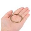 Unique Bargains Zinc Alloy Craft DIY Accessories Hardware Bag Belt O-Ring Buckles 10 Pcs - 3 of 3