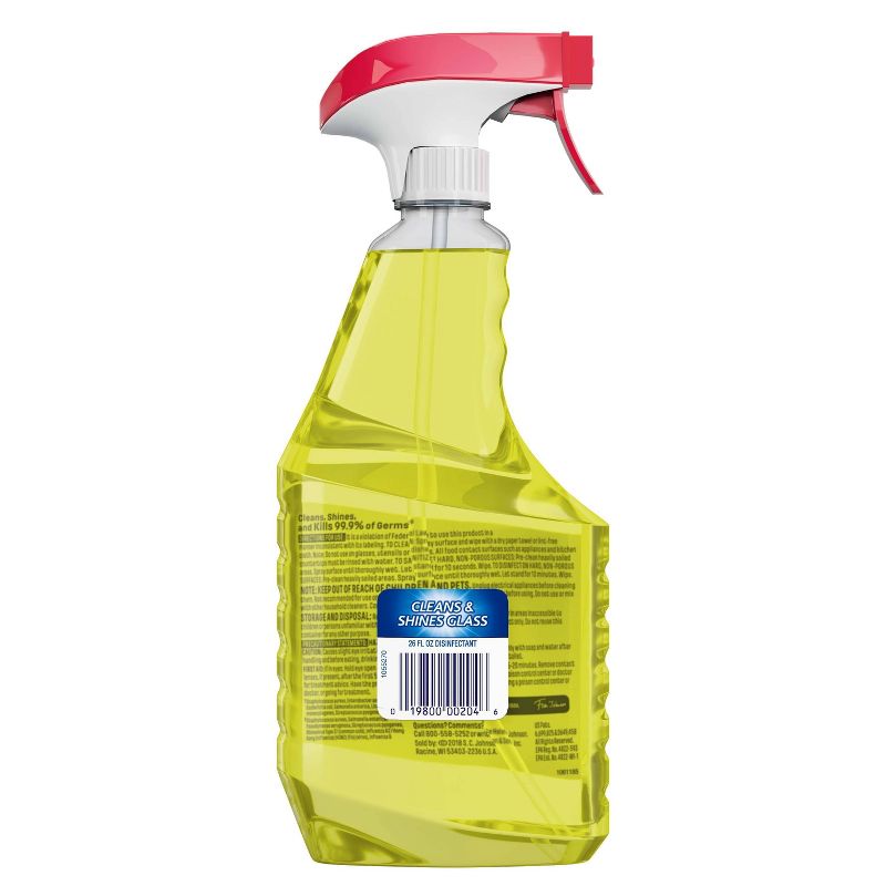 Windex Citrus Fresh Disinfectant Cleaner Multi-Surface Spray - 26 fl oz, 4 of 15