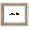 PosterPalooza | Photo Size Classic Modern Silver Frame - UV Acrylic, Foam Board Backing, Hanging Hardware - 2 of 4