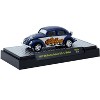 1953 Volkswagen Beetle Deluxe USA Model "The Slug Bug" Blue Metallic with White Ltd Ed 1/64 Diecast Model Car by M2 Machines - 2 of 3