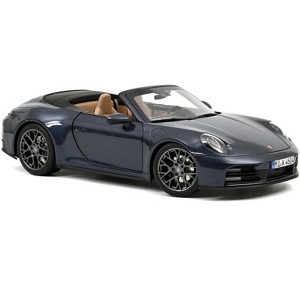 2024 Porsche 911 Carrera S Cabriolet Yachting Blue Metallic 1/18