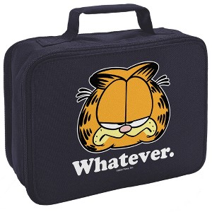 Garfield Whatever Face Insulated Soft Sided Lunch Box - 1 of 4