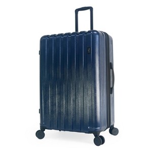 Olympia USA Large Checked Sidewinder 30" Hardside Spinner Suitcase with Utility Hook - 1 of 4