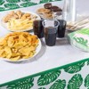Blue Panda 3 Pack Tropical Leaves Tablecloth for Hawaiian Luau, Safari Birthday Party Decorations, Baby Shower, 54 x 108 In - 3 of 4