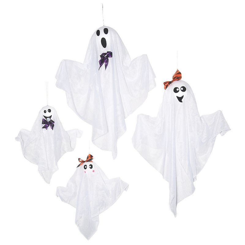 Sunstar Ghost Family Hanging Halloween Decorations - 17.5 in x 10 in - White, 1 of 2