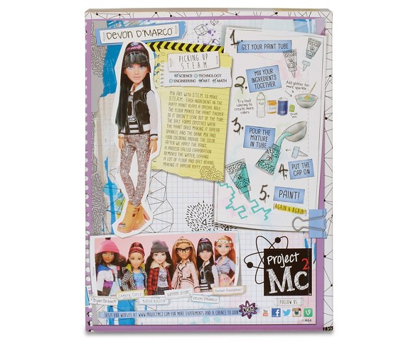 Project Mc2 Experiments with Dolls - Devon's Puffy Paint