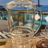 Gulches 2.5 Quarts Swirl Unbreakable Plastic Water Pitcher with Lid - BPA Free, Ideal for Drinks & Juices, with Spout,Clear - 4 of 4