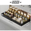 No-Drill Adhesive Pull-Out Organizer - Fixed sliding shelf for under-sink cabinet storage in the kitchen. - 2 of 4