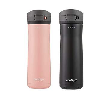 Contigo® Stainless Steel Vacuum-Insulated Mug with Handle and Splash-Proof  Lid, Licorice, 14 oz