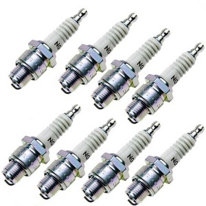 NGK 8 Pack of Genuine OEM Standard Spark Plugs - BU8H-8PK - 1 of 1