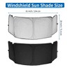 Unique Bargains Car Window Cover for Honda N-BOX JF5 / JF6 Series Aluminum Film Foldable - 3 of 4