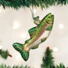 Old World Christmas Glass Blown Ornament, Alpine Rainbow Trout - 2 of 2