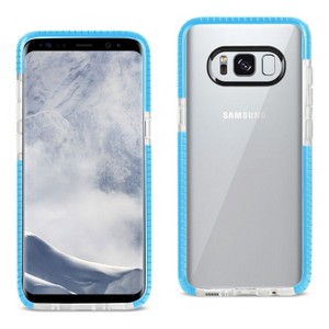 Reiko Samsung Galaxy S8 Edge /S8+/ S8 Plus Soft Transparent TPU Case in Clear Blue - 1 of 4