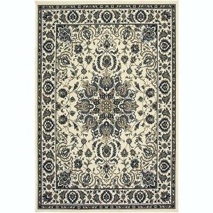 Oriental Weavers Marina 1248W Ivory/ Navy Indoor/Outdoor Area Rug - 7'10" x 10'10" - 1 of 4