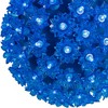 Northlight LED Lighted Hanging Starlight Sphere Outdoor Christmas Decoration- 7.5" - Blue Lights - 4 of 4