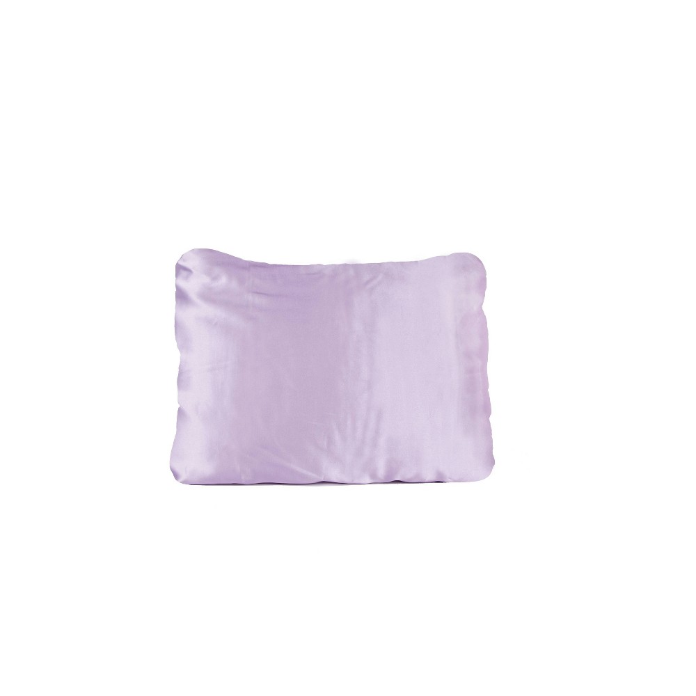 Photos - Pillowcase Morning Glamour Standard Satin Solid  Set Lavender