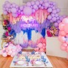 PartyWoo Crepe Paper Streamers Purple Light Dark Silver White 6 Rolls 492 ft 1.8 Inch x 82 Ft Roll - 4 of 4