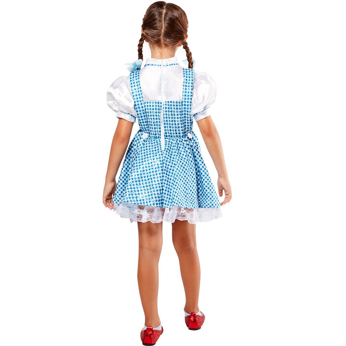 Rubies The Wizard of Oz Dorothy Girl's Sequined Dress Costume - thumbnail 5