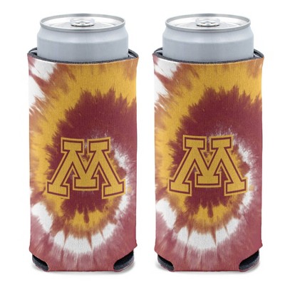 NCAA Minnesota Golden Gophers Tie-Dye Slim Can Cooler