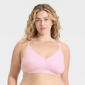 Women's Pointelle Triangle Bralette - Wild Fable™ - 1 of 3