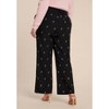 ELOQUII Embroidered Bow Bootcut Trouser - 4 of 4