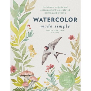 Watercolor Made Simple - by  Nicki Traikos (Paperback) - 1 of 1