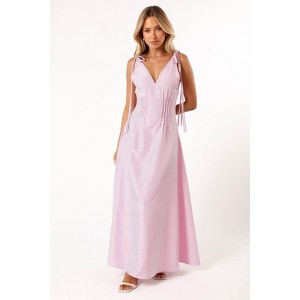 Petal and Pup Womens Lainey Tie Maxi Dress - 1 of 4