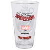 Adult Spider-Man Marvel Comics Classic Black-Suit Web Slinging Toon Tumblers Pint Glass - 2 of 2