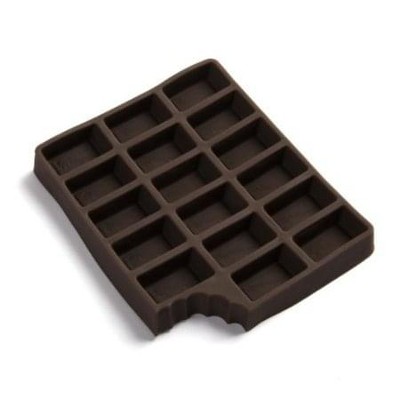 Gamago Ice Chocolate Flexible Silicone Ice Cube Tray