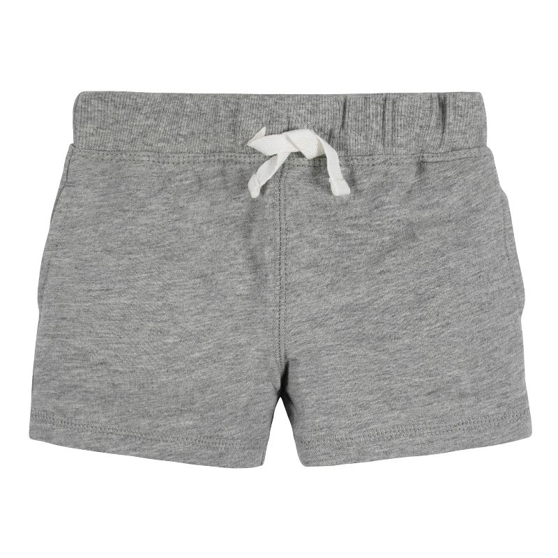 Gerber Baby and Toddler Boys' Pull-On Knit Shorts- 3-Pack, 4 of 10