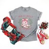 Simply Sage Market Women's Holly Jolly Cowgirl Coquette Short Sleeve Garment Dyed Tee - 3 of 4