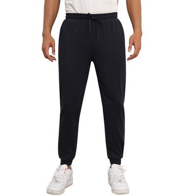 thumbnail image 2 of Drawstring Waist Cargo Pants Men's Fleece Cargo Sweatpants - Big & Tall Open Bottom Joggers With Pockets For Athletic Wear Big Tall Sweatpants 2 of 13