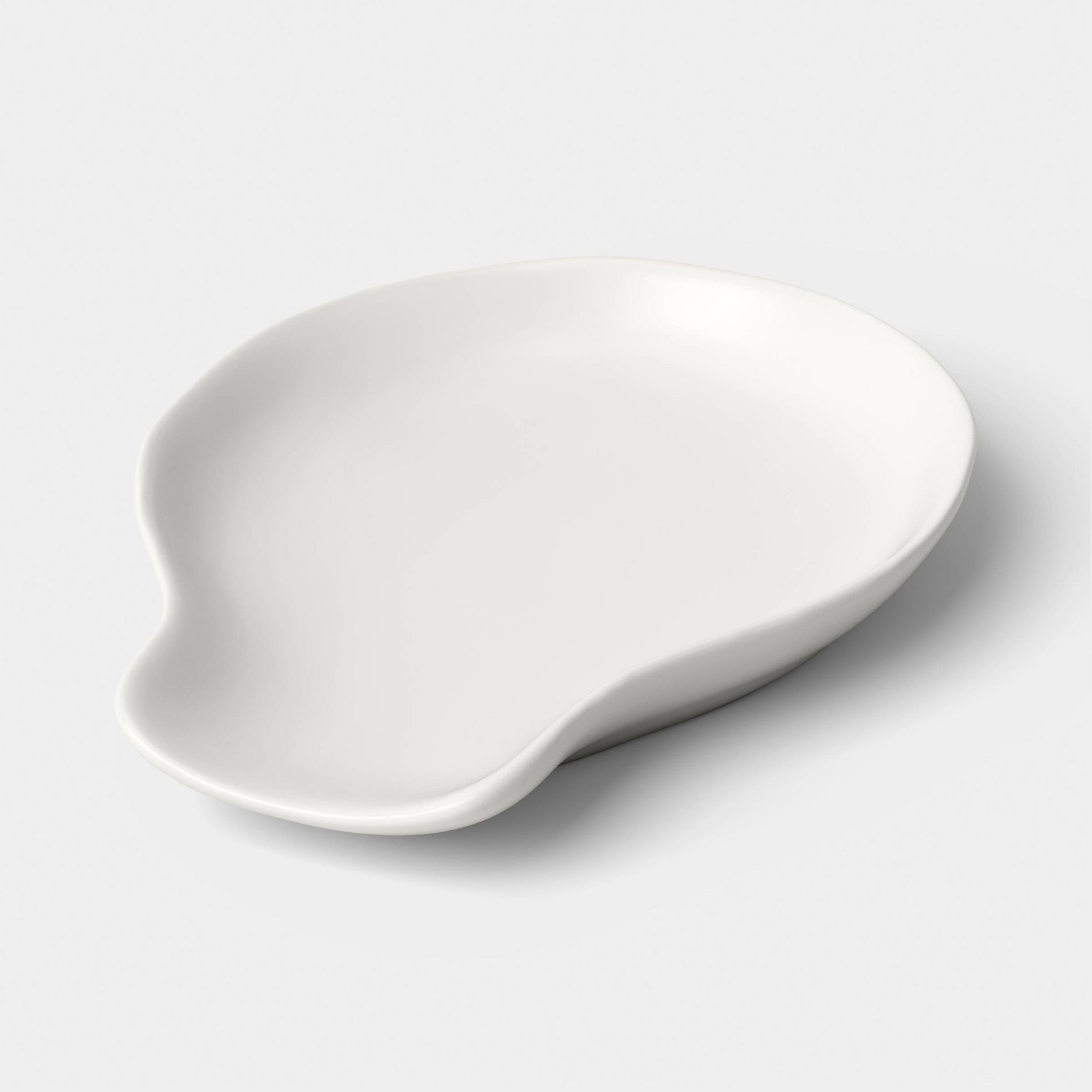 Aralia White Ceramic Spoon Rest Cream - Threshold™