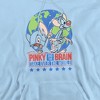 Pinky And The Brain Campaign Adult Pull-Over Hoodie - 2 of 4