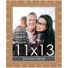 PosterPalooza | 11x13 Modern Bamboo Picture Frame, UV Acrylic, 5 Finishes - 2 of 4