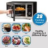 PowerXL Microwave Air Fryer Plus, Stainless Steel/Black, 1 Cu Ft - Factory Refurbished - 2 of 4