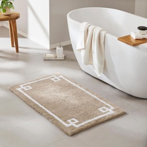 FONTOI Bathroom Rugs Bath Mat Rug Home Decor Carpet Shower Mat Home Decor for Bathtub Side Indoor Shower Room Bathroom, Beige, 30"*20"*0.5" - 1 of 4